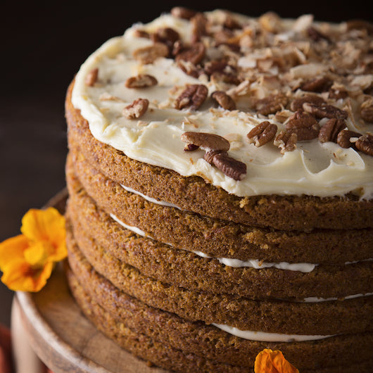 SWEET STREET 10 Inch Unsliced Iced Carrot Cake, 2 x 8.37 lb Case - DOT product image 5