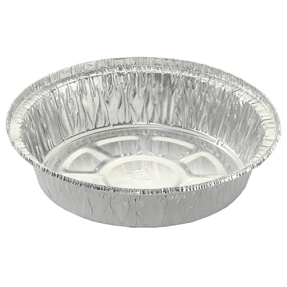 Handi Foil Aluminum 7 Inch Aluminum Round Pan, 500 x 1 PC Case - Disposables