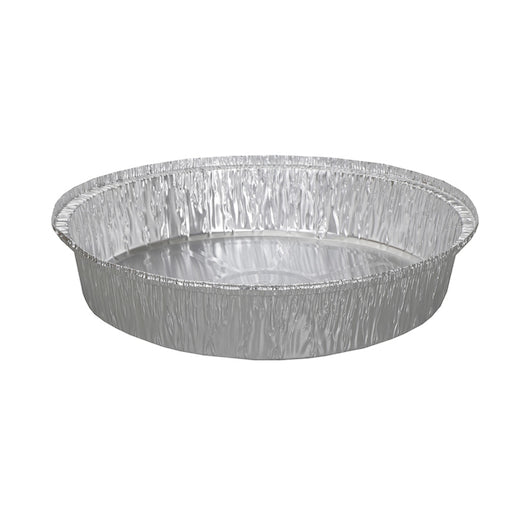 Handi Foil America 9 Inch Round Aluminum Container, 1 x 500 each Case - Disposables