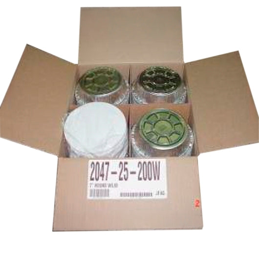 Handi Foil Round 7 Inch Aluminum Round With Lid Combo, 1 x 200 each Case - DOT product image 7