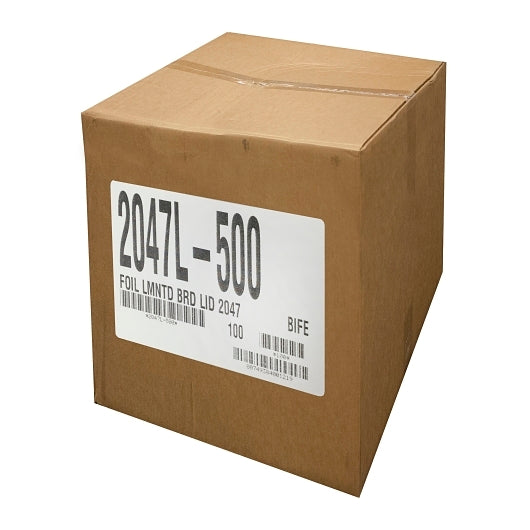 Handifoil Fit 2047 Foil Laminated Board Lid, 1 x 500 each Case - DOT product image 6
