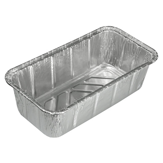 Nicole Home Collection 2 Pound Aluminum Loaf Pan, 1 x 200 each Case - Disposables