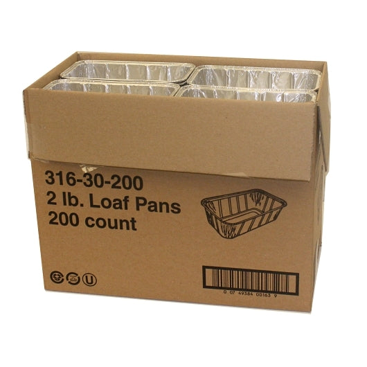 Nicole Home Collection 2 Pound Aluminum Loaf Pan, 1 x 200 each Case - DOT product image 5
