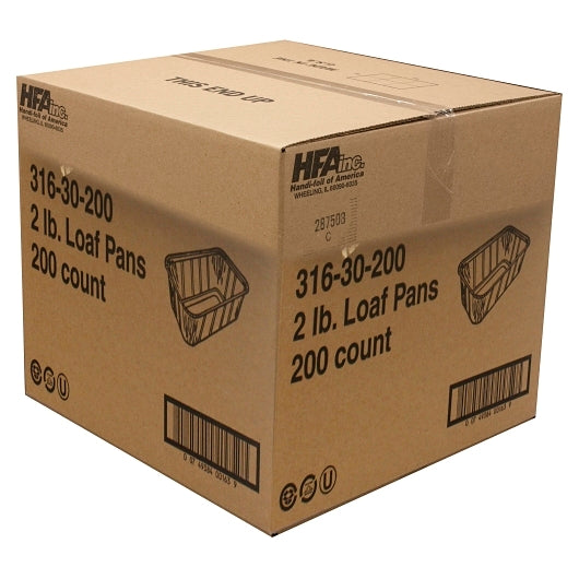 Nicole Home Collection 2 Pound Aluminum Loaf Pan, 1 x 200 each Case - DOT product image 6