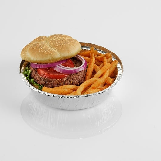 Handi Foil Round Handi-Foil 8 Inch Aluminum Round Pan, 1 x 500 each Case - DOT product image 6