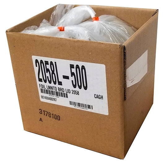 HFA BOARD LID FOIL LAMINATED FOR 2058, 1 x 500 each Case - DOT product image 7