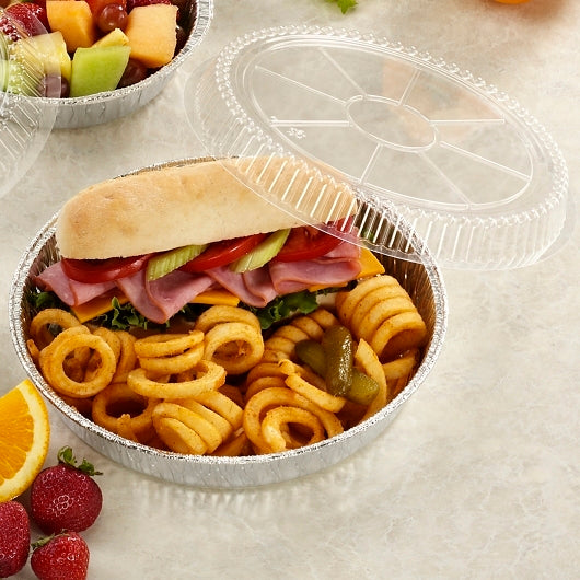 Handi Foil of Handi-Foil Plastic Dome Lid For 7" Round Pan, 1 x 500 each Case - DOT product image 4
