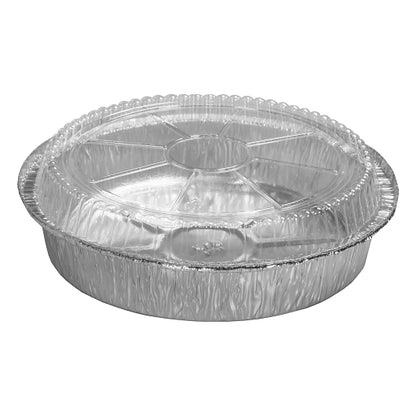 Rnd Dome Alum 9 Inch Round Aluminum Pan With Dome Lid Combo, 1 x 250 each Case - DOT product image 2