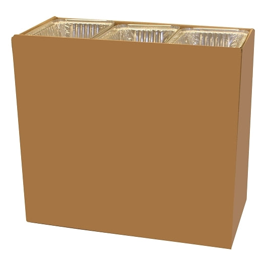 Handi Foil 2.25 Pound Aluminum Oblong Pan With Lid Combo, 250 x 1 PC Case - DOT product image 4