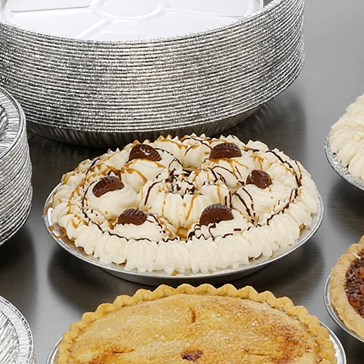 Handi Foil Bottom Handi-Foil 9 Inch Aluminum Pie Pan, 200 x 1 PC Case - DOT product image 6