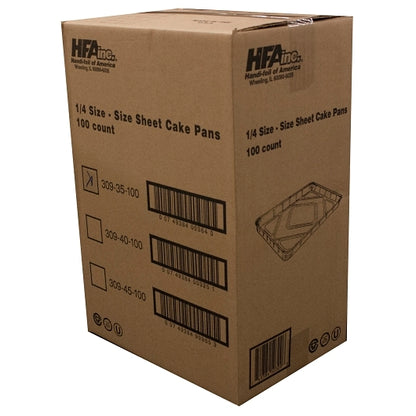 HFA Handi-Foil Forth Size Aluminum Sheet Cake Pan, 100 x 1 PC Case - DOT product image 8