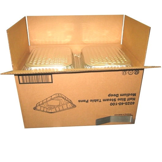 Handi Foil Handi-Foil Half Size Aluminum Steam Table Medium Pan, 1 x 100 each Case - DOT product image 5