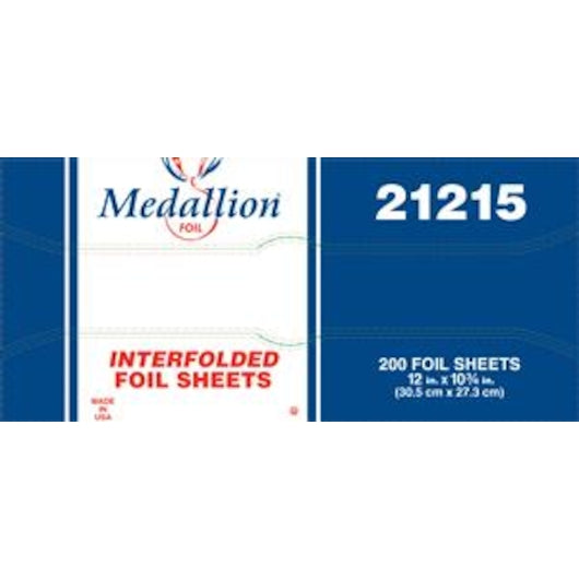 HFA Handi-Foil Medallion Interfolded 12"X10" Foil Sheet, 12 x 200 ct Case - DOT product image 5