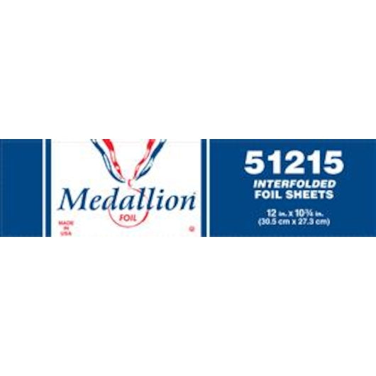 HFA Handi-Foil 12 Inch X 10.75 Inch Foil Sheet, 6 x 500 ct Case - Disposables