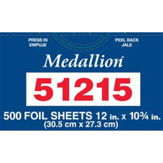 HFA Handi-Foil 12 Inch X 10.75 Inch Foil Sheet, 6 x 500 ct Case - DOT product image 3