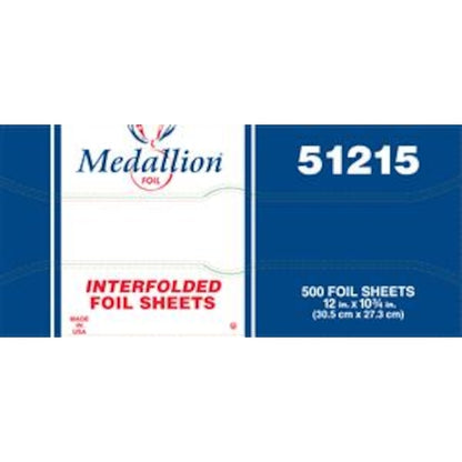HFA Handi-Foil 12 Inch X 10.75 Inch Foil Sheet, 6 x 500 ct Case - DOT product image 4