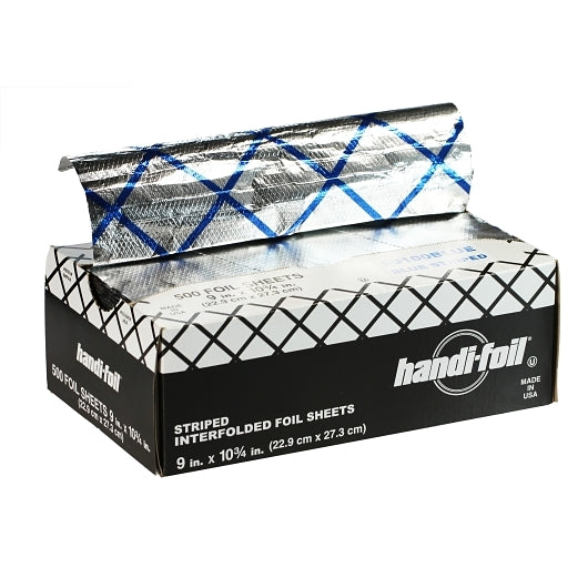 Darling Food Service Handi-Foil Interfolded 9"X10.75" Foil Sheet, 6 x 1 ct Case - DOT product image 4