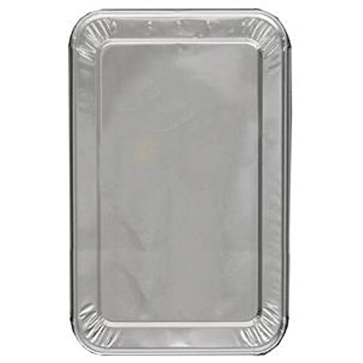 HFA Handi-Foil Fourth Size Full Curl Lid for Steam Table Pans, 1 x 200 each Case - Disposables