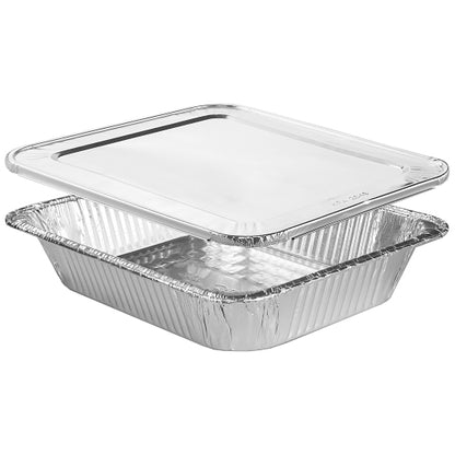 Handi Foil Full Handi-Foil Half Size Full Curl Edge Lid for Steam Table Pan, 1 x 100 each Case - DOT product image 4