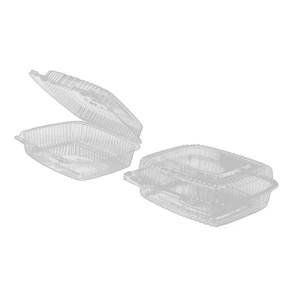Handi-Foil 9 Inch Square Shallow Plastic Container, 1 x 250 each Case - DOT product image 4