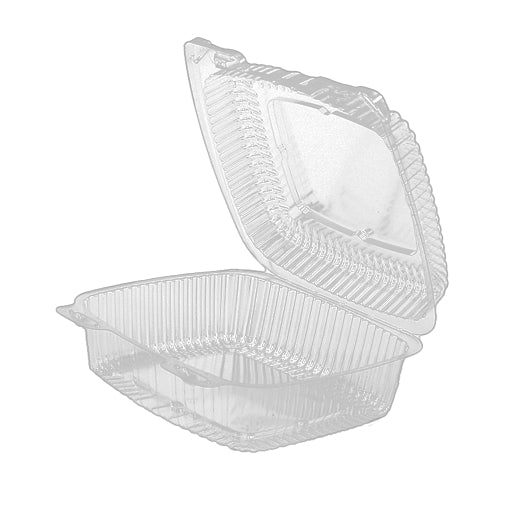 Handi-Foil 9 Inch Square Deep Plastic Container, 1 x 250 ct Case - DOT product image 5