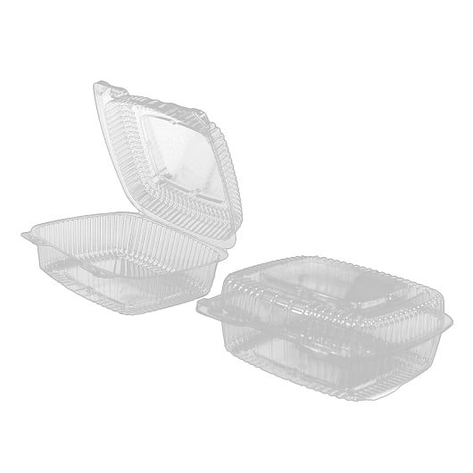 Handi-Foil 9 Inch Square Deep Plastic Container, 1 x 250 ct Case - DOT product image 4