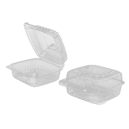 Handi Foil Of 6 Inch Plastic Square Deep Container, 1 x 500 each Case - Disposables