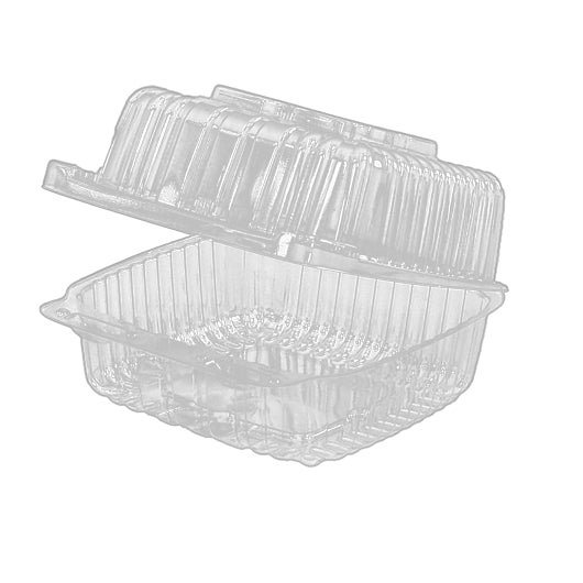 Handi-Foil 5 Inch Square Deep Plastic Container, 1 x 500 each Case - DOT product image 4