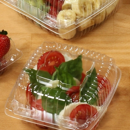 Handi-Foil 5 Inch Square Deep Plastic Container, 1 x 500 each Case - DOT product image 5