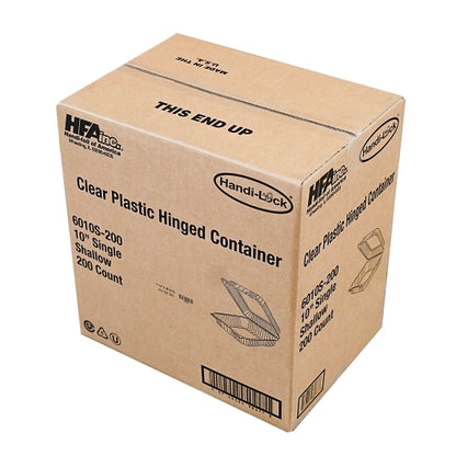HFA Handi-Foil 10 Inch Shallow Single Compartment Plastic Container, 1 x 200 each Case - DOT product image 7