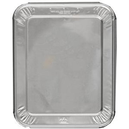 HFA Handi-Foil Half Size Vented Lid For Steam Pan, 1 x 100 each Case - Disposables
