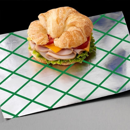 Handi Foil Green Handi-Foil 9 Inch x 10.7 Inch Green Foil Sheet, 6 x 1 ct Case - DOT product image 4