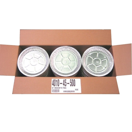 Handi Foil of 10 Inch Aluminum Medium Pie Pan, 500 x 1 PC Case - DOT product image 7