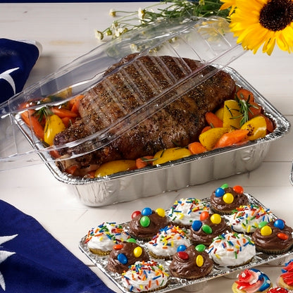 Hfa Inc Hfa 4 Pound Oblong Pan Dome Lid, 1 x 250 each Case - DOT product image 6
