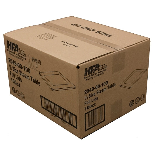 Handi-Foil of America Handi-Foil Half Size Foil Lid for Steam Table Pans, 1 x 100 each Case - DOT product image 8