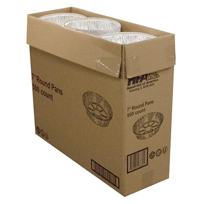 Handi Foil Round Handi-Foil 7" Round Pie Pan, 1 x 500 each Case - DOT product image 7