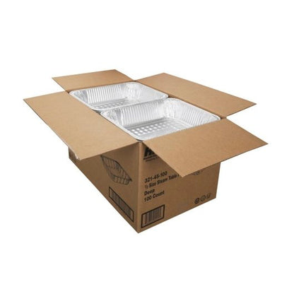 Handi Foil Handi-Foil 1/2 Ounce Deep Steam Table Pan Foil, 100 x 1 PC Case - DOT product image 5
