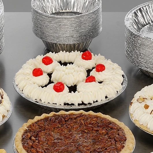 Alum Pie Pan 9 Inch Extra Deep Pie Pan, 500 x 1 PC Case - DOT product image 8