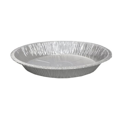 Alum Pie Pan 9 Inch Extra Deep Pie Pan, 500 x 1 PC Case - Disposables