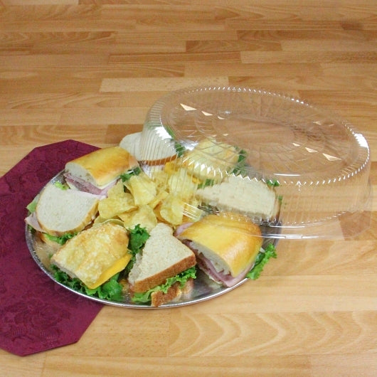 Handi-Foil 18 Inch Embossed Round Serving Tray, 1 x 25 each Case - DOT product image 6