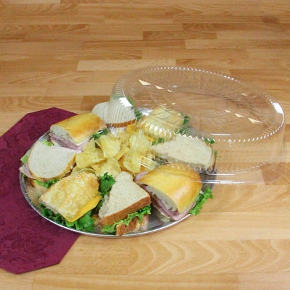 Handi-Foil 18 Inch Embossed Round Serving Tray, 1 x 25 each Case - DOT product image 6