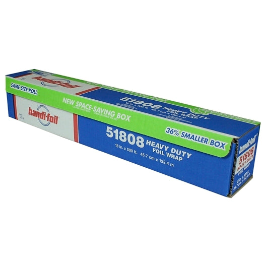 Handi Foil Heavy HFA Heavy Duty 18"X500" Foil Roll, 1 x 1 each Case - Disposables