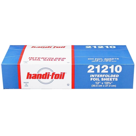 Handi-Foil 12"X10.75" Interfolded Sheet Foil, 12 x 200 ct Case - DOT product image 2