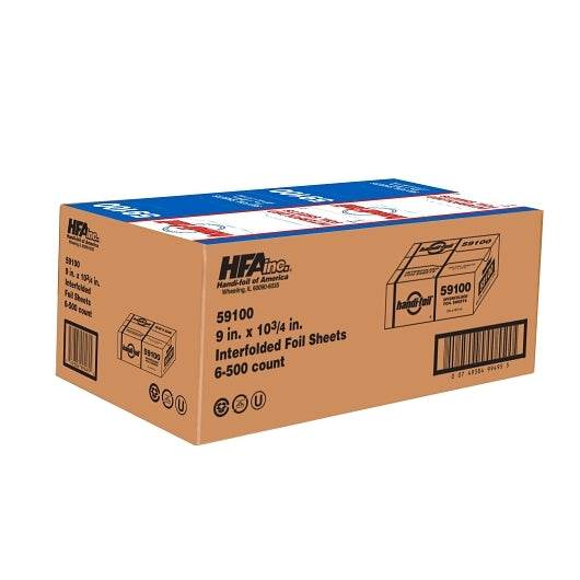 Darling Food Service Handi-Foil Interfolded 9"X10.75" Foil Sheet, 6 x 1 ct Case - DOT product image 8
