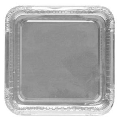 Handi Foil Aluminum 8 Inch Aluminum Square Cake Pan, 1 x 500 each Case - Disposables