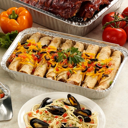 HFA Handi-Foil 2 Pound Aluminum Oblong Pan, 1 x 500 each Case - DOT product image 4