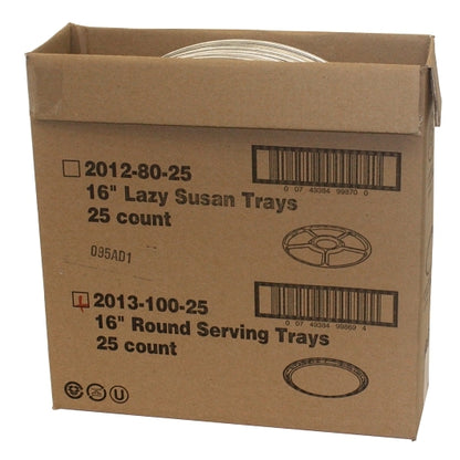 Handi-Foil 16 Inch Embossed Round Tray, 1 x 25 each Case - DOT product image 6