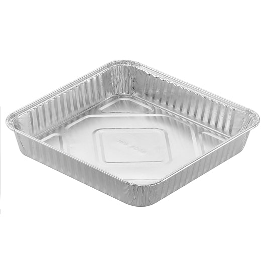 Handi Foil Aluminum 8 Inch Aluminum Square Cake Pan, 1 x 500 each Case - DOT product image 4