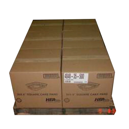 Handi Foil Aluminum 8 Inch Aluminum Square Cake Pan, 1 x 500 each Case - DOT product image 7