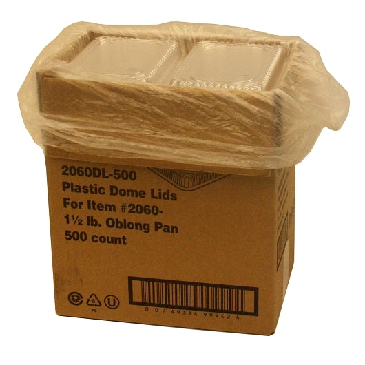HFA Handi-Foil Fit 2060 Plastic Dome Lid, 1 x 500 each Case - DOT product image 5
